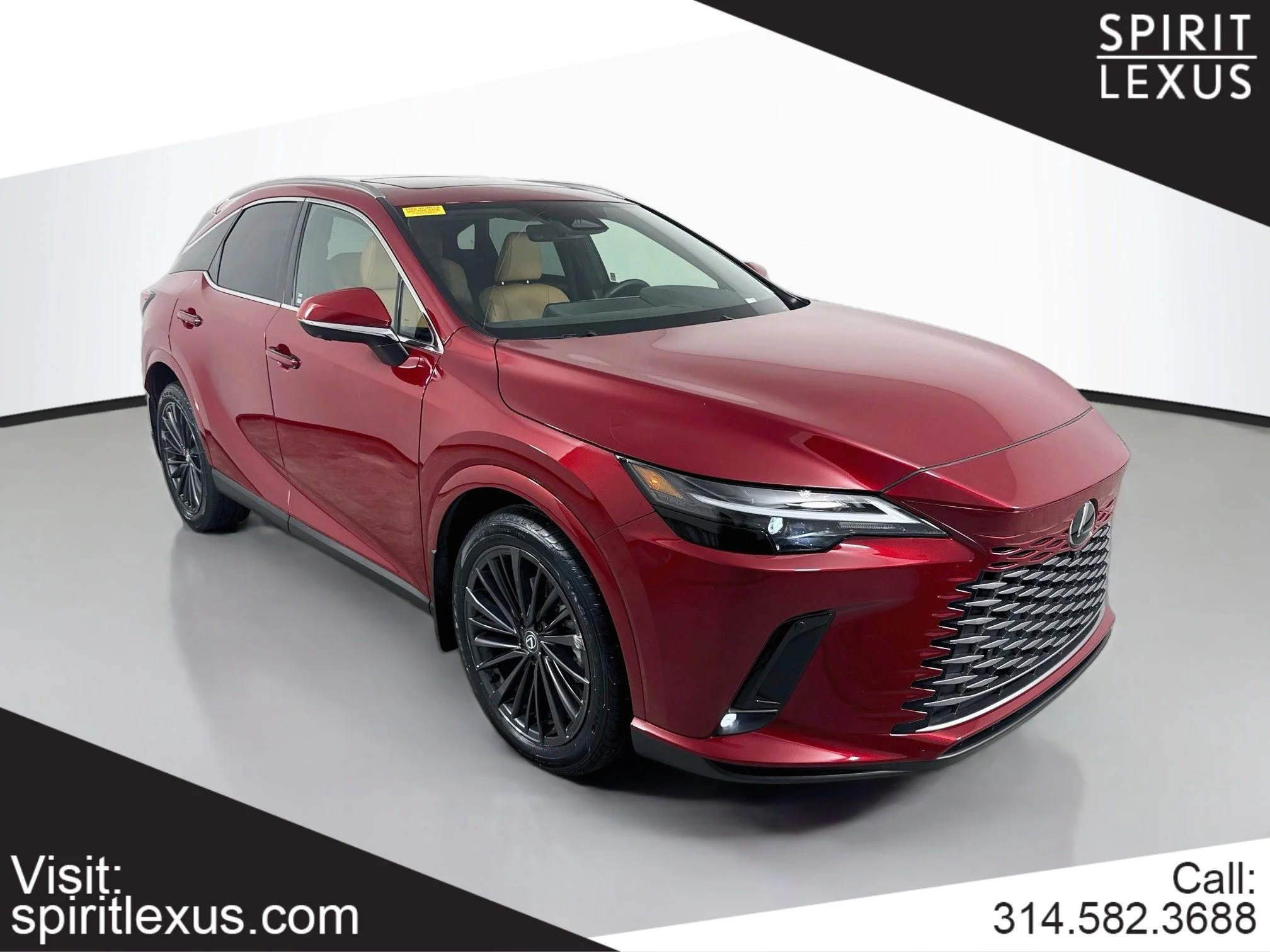 Certified Used 2025 Matador Red Mica Lexus 350 Premium image 1