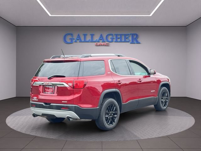 Used 2019 RED QUARTZ TINTCOAT GMC SLT image 4