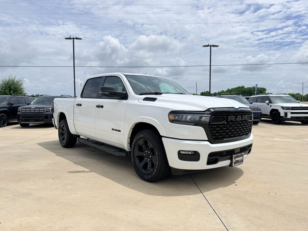 Used 2025 Bright White Clearcoat Ram Lone Star image 3