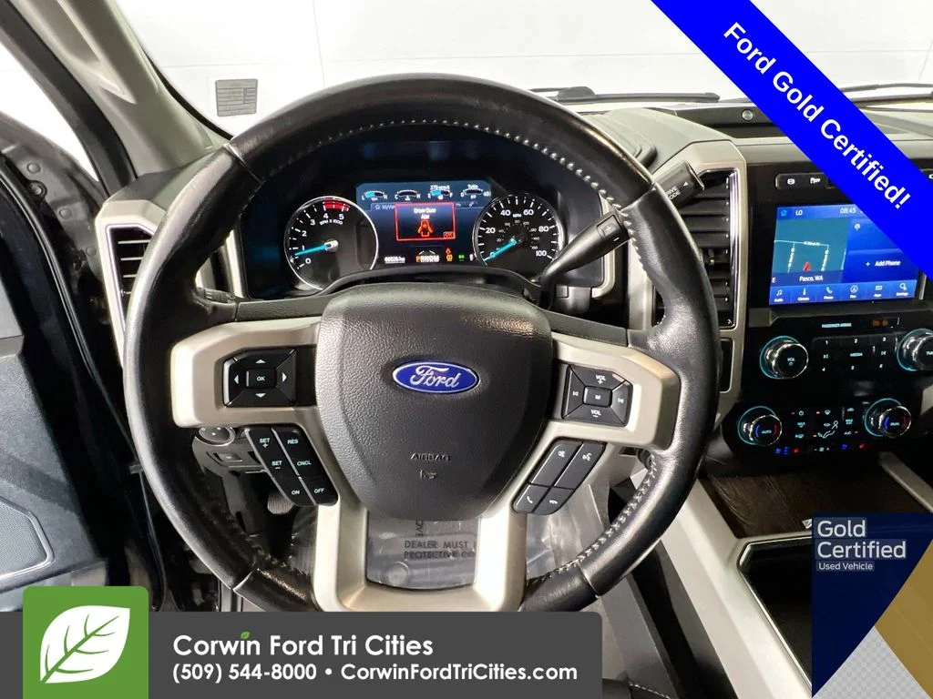 Certified Used 2021 Agate Black Metallic Ford Lariat image 8