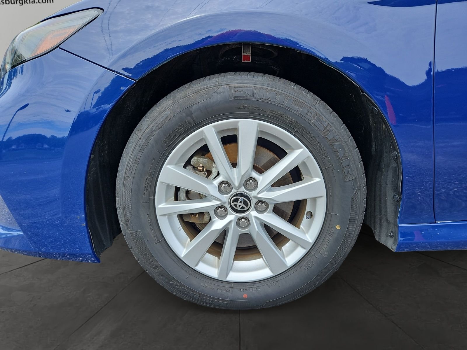 Used 2025 Blue Toyota LE image 14