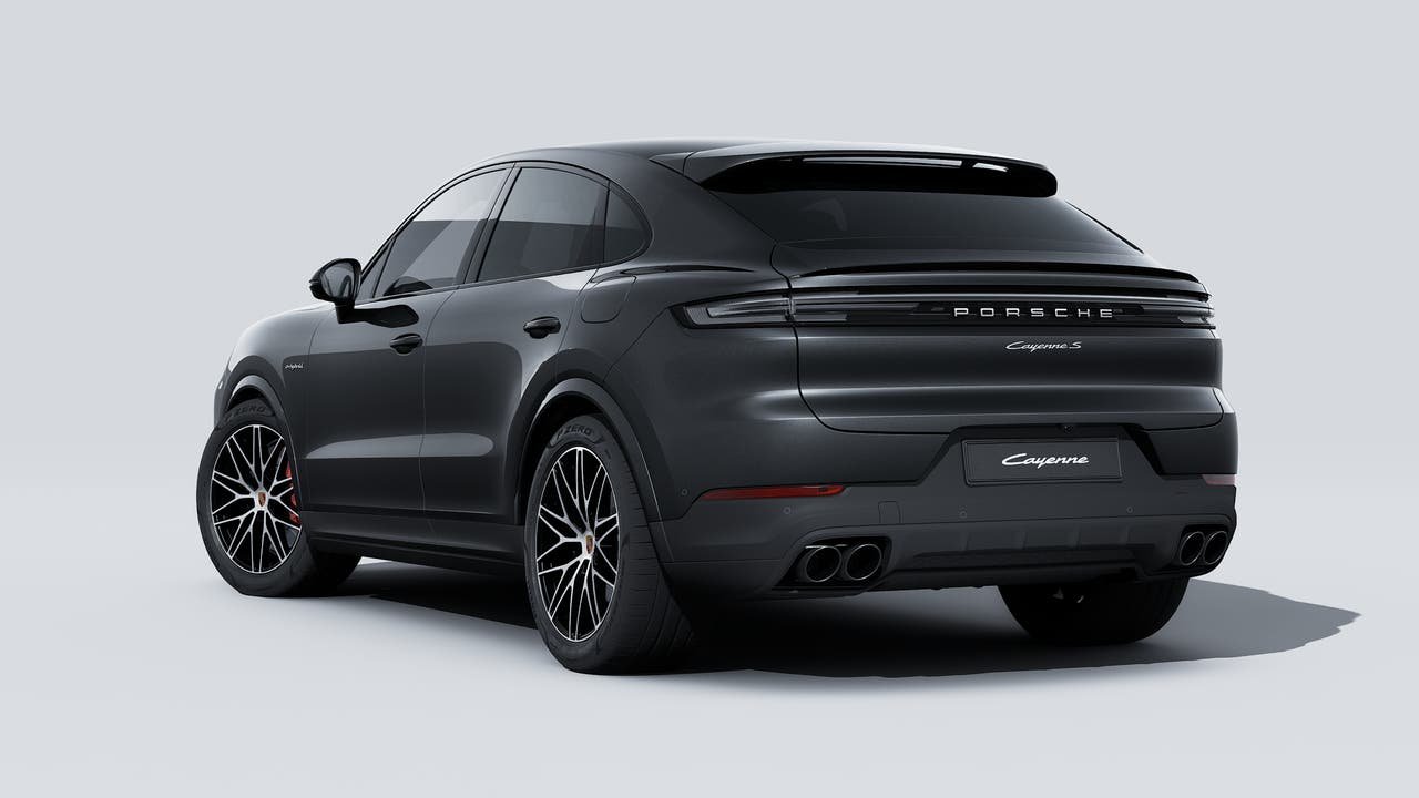 New 2027 Chromite Black Metallic Porsche S E-Hybrid Coupe image 3