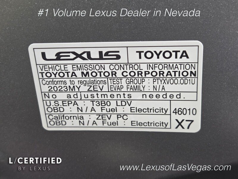 Certified Used 2023 Iridium Lexus PREMIUM AWD image 27