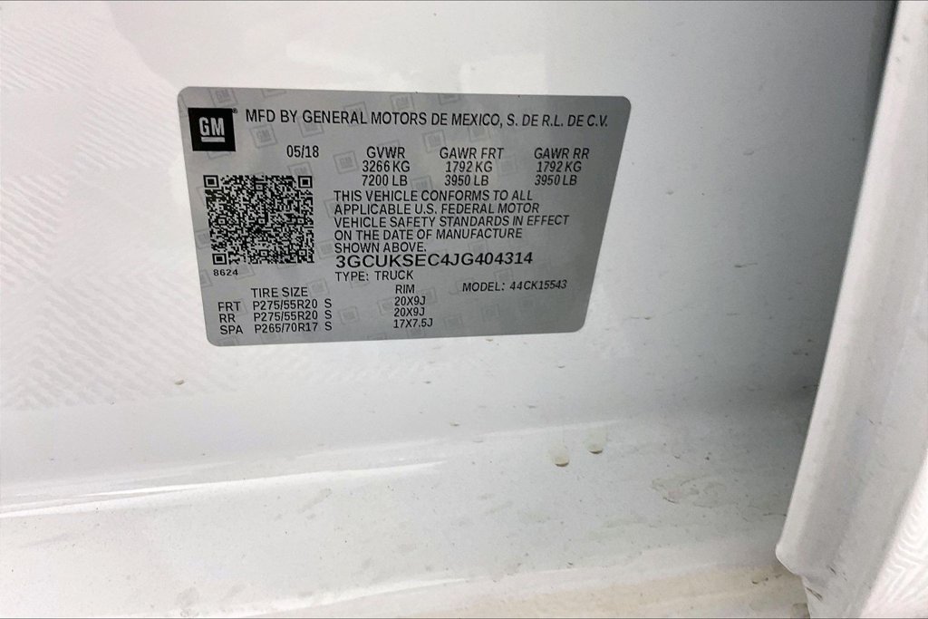 Used 2018 White Chevrolet LTZ image 4