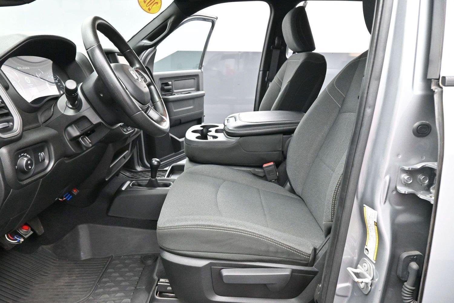 Used 2021 Billet Silver Metallic Clearcoat Ram Tradesman image 11