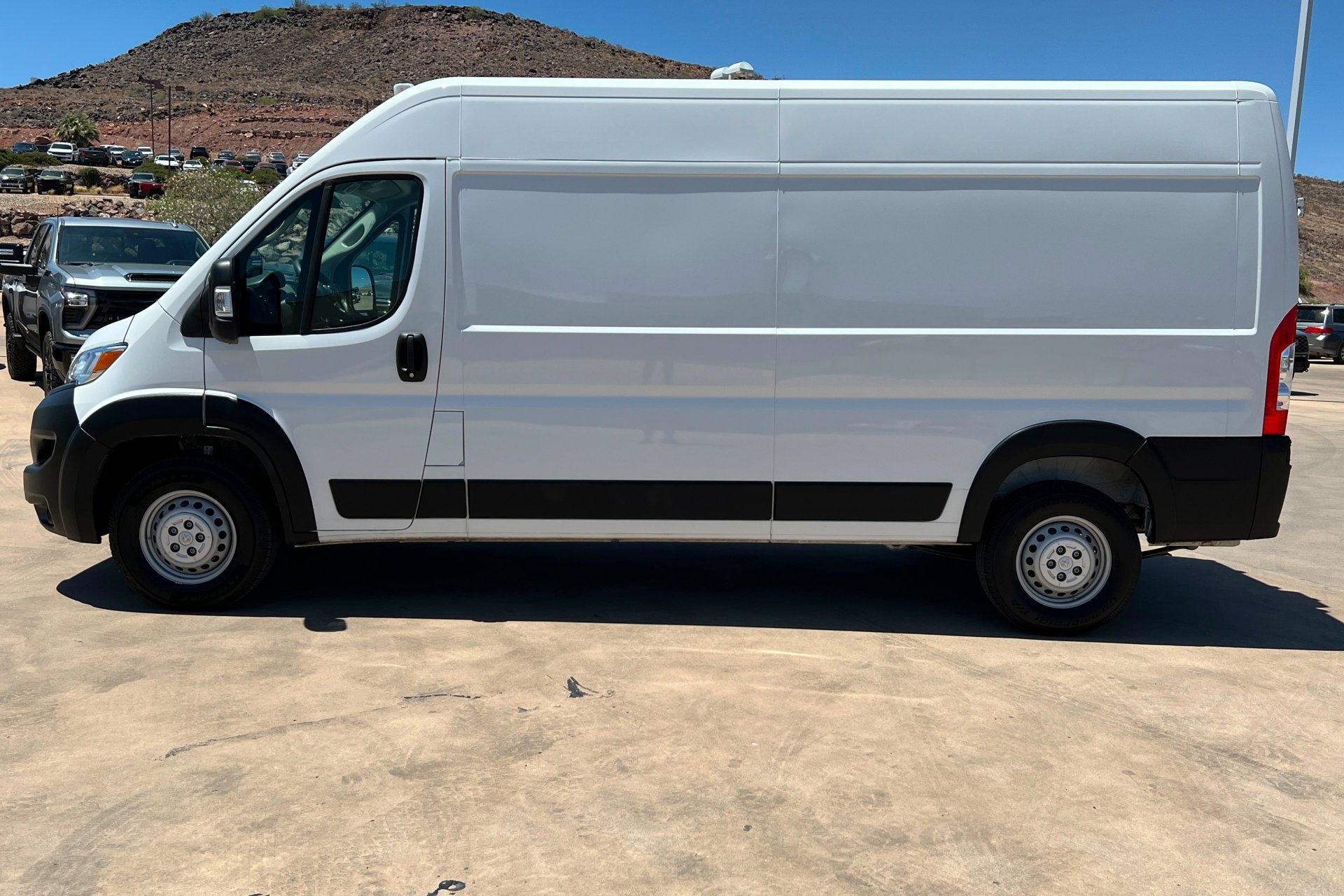 Used 2025 Bright White Clearcoat Ram Tradesman image 2