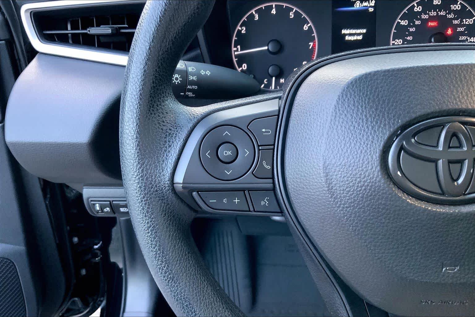 Used 2024 Midnight Black Metallic Toyota LE image 21