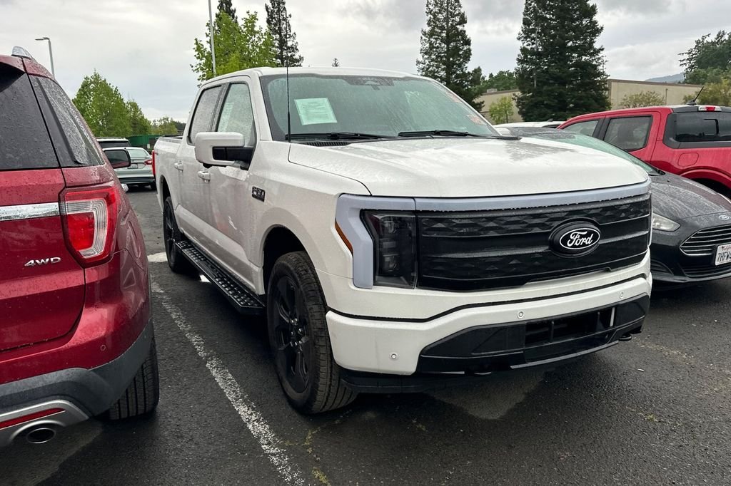 Used 2025 Ford F-150 Lightning Platinum with VIN 1FT6W7L7XSWG06738 for sale in Novato, CA