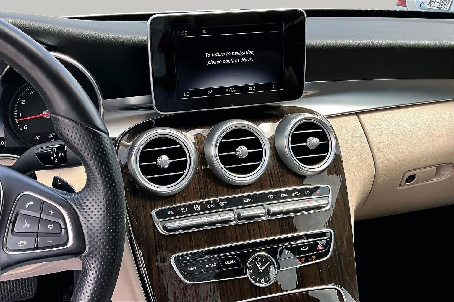 Used 2016 Polar White Mercedes-Benz C 300 Sport image 7