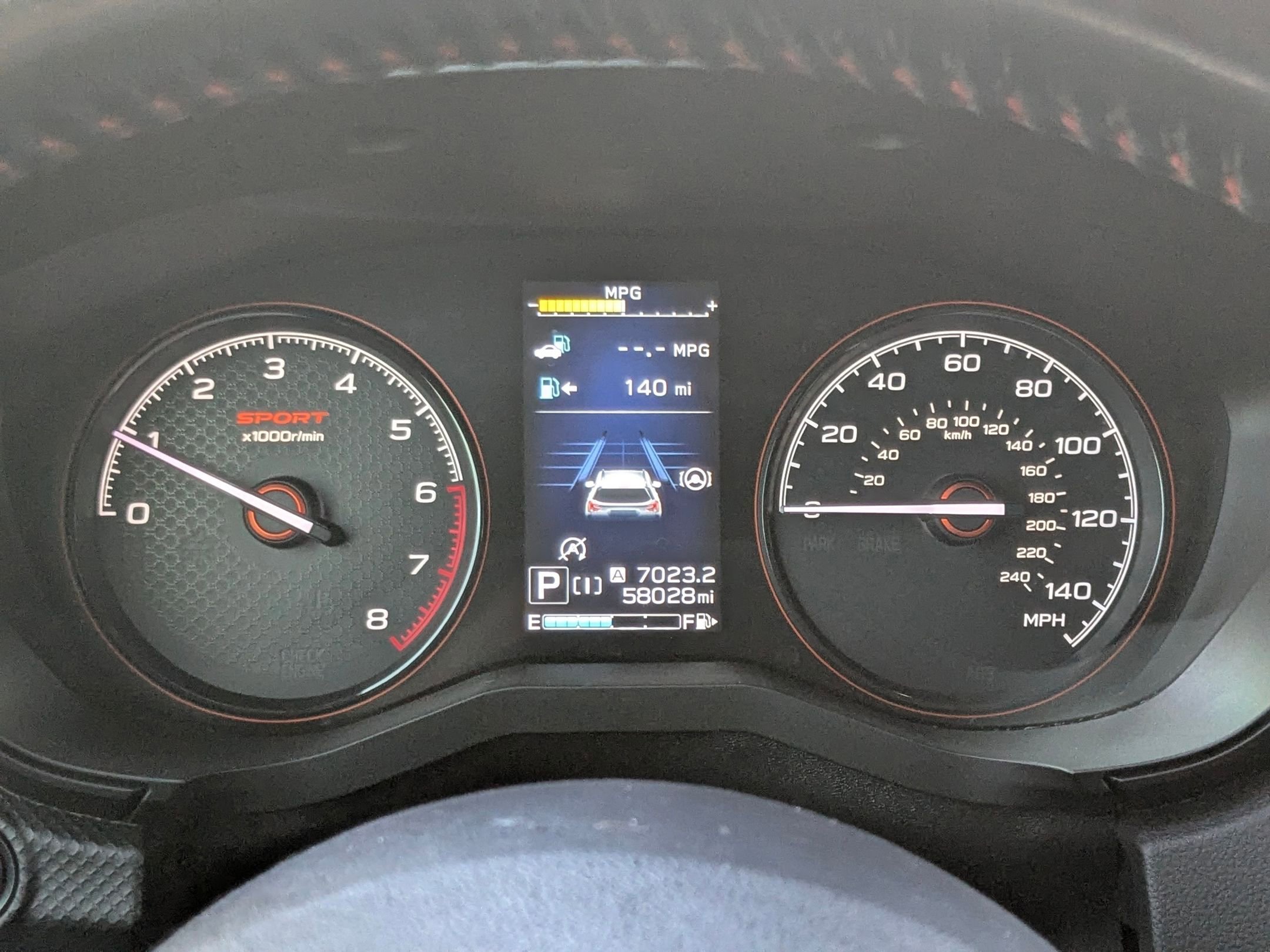 Used 2020 Magnetite Gray Metallic Subaru Sport image 15