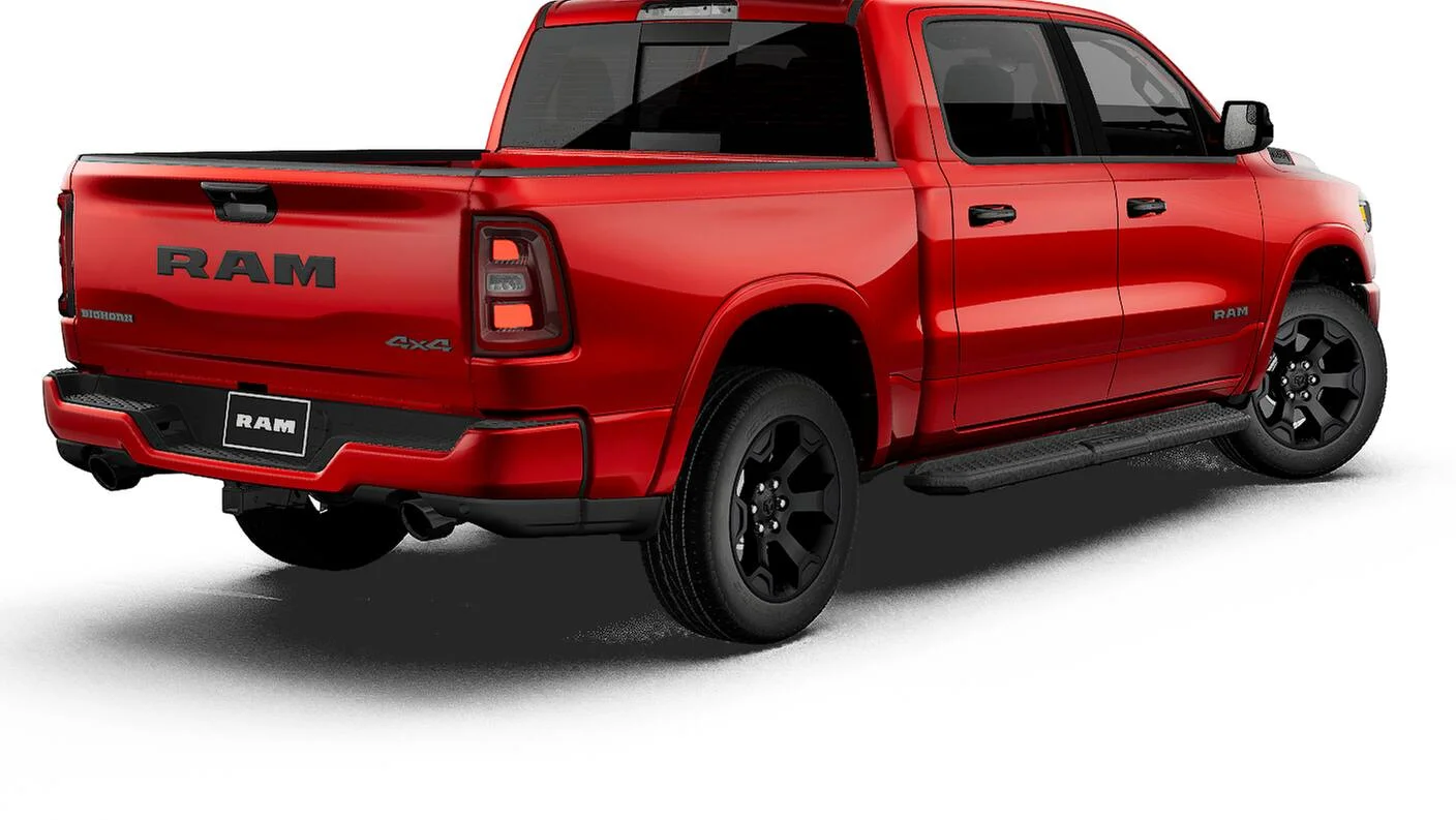 New 2027 Molten Red Pearl-Coat Exterior Paint RAM Big Horn/Lone Star image 14