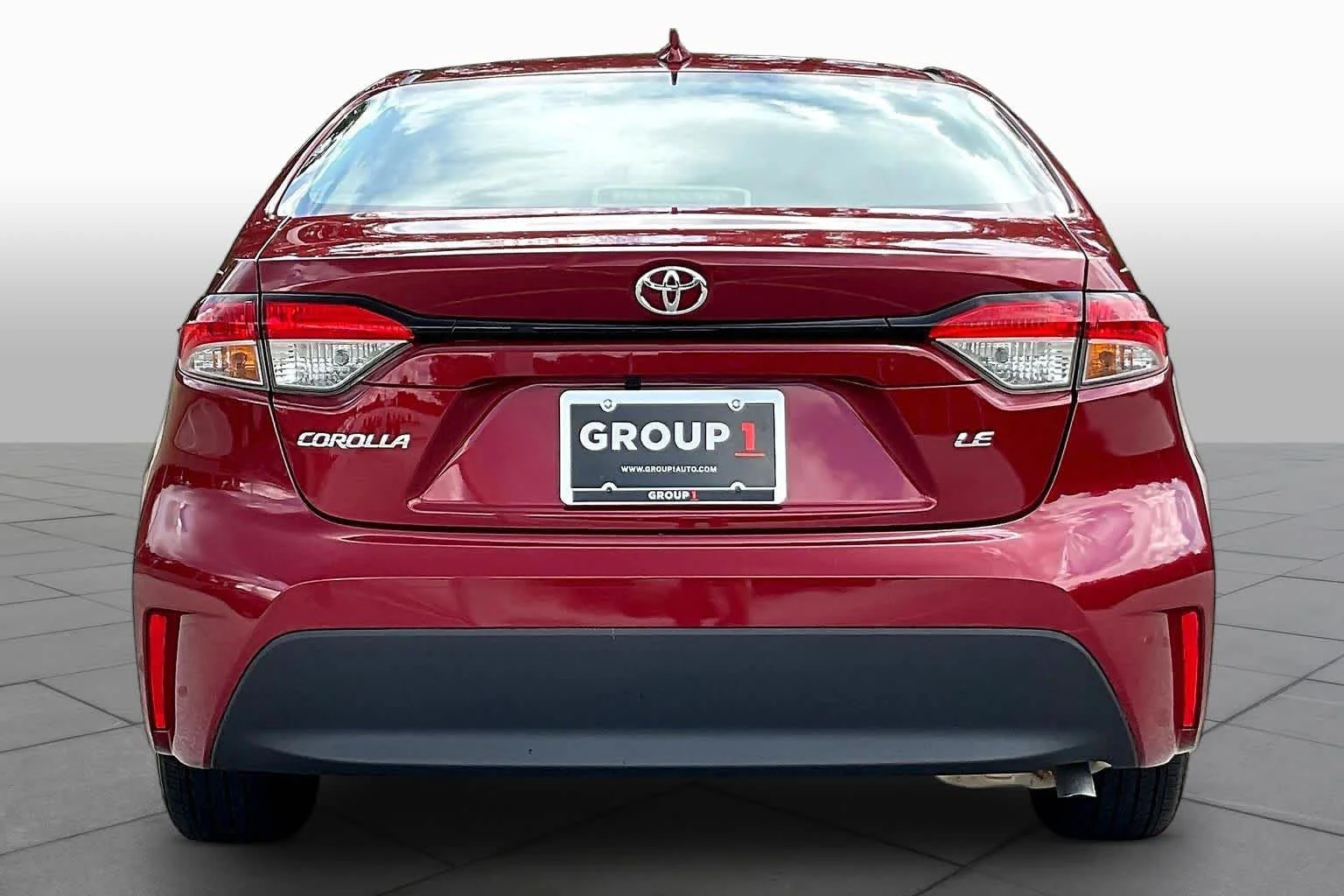 Used 2023 Ruby Flare Pearl Toyota LE image 5
