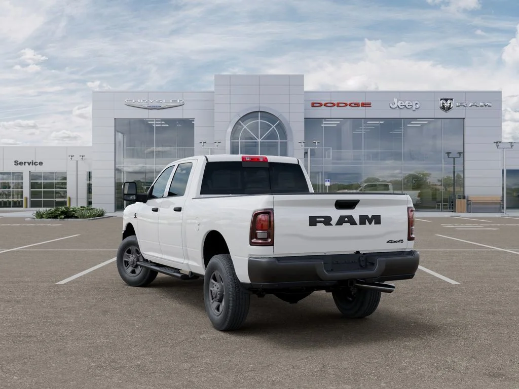 New 2026 Bright White Clear-Coat Exterior Paint RAM Tradesman image 3