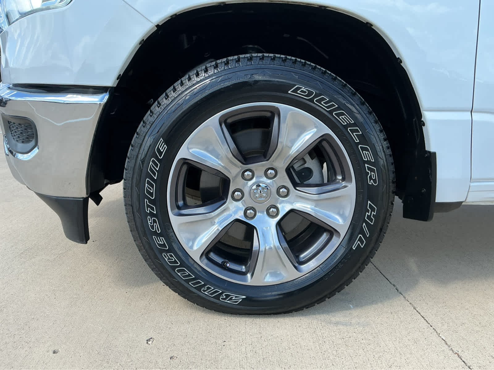 Used 2024 Bright White Clearcoat Ram Laramie image 13