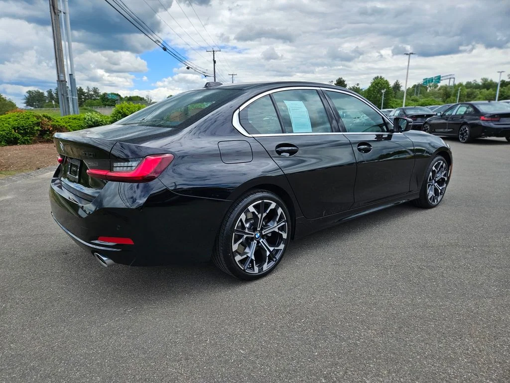 Used 2025 Black BMW 330i xDrive image 7