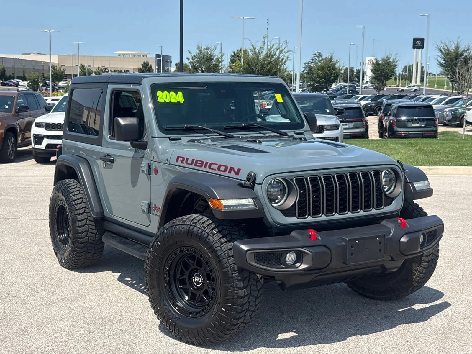 Used 2024 Jeep Wrangler 2-Door Rubicon with VIN 1C4PJXCG1RW118629 for sale in Kansas City