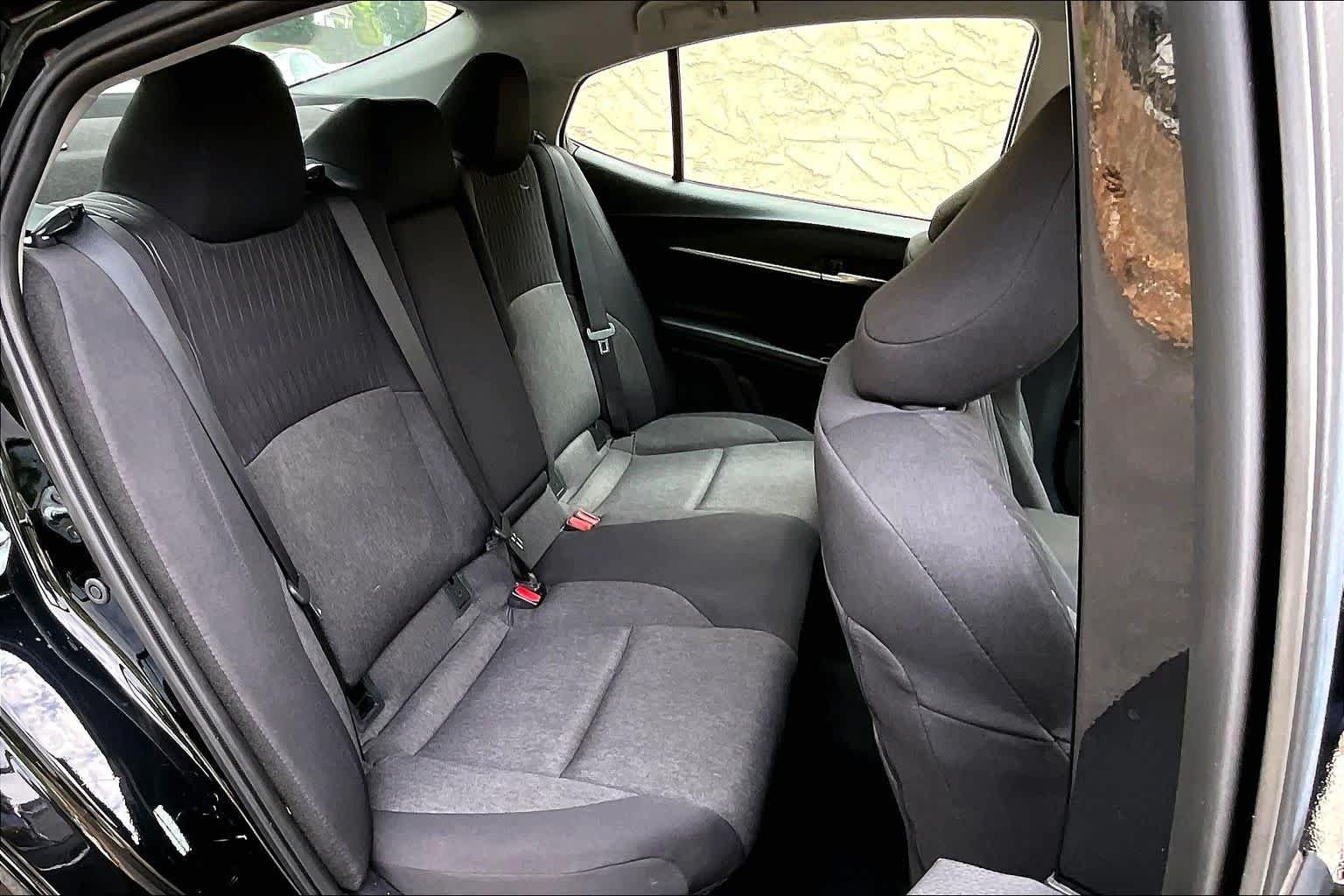 Used 2025 Midnight Black Metallic Toyota LE image 37