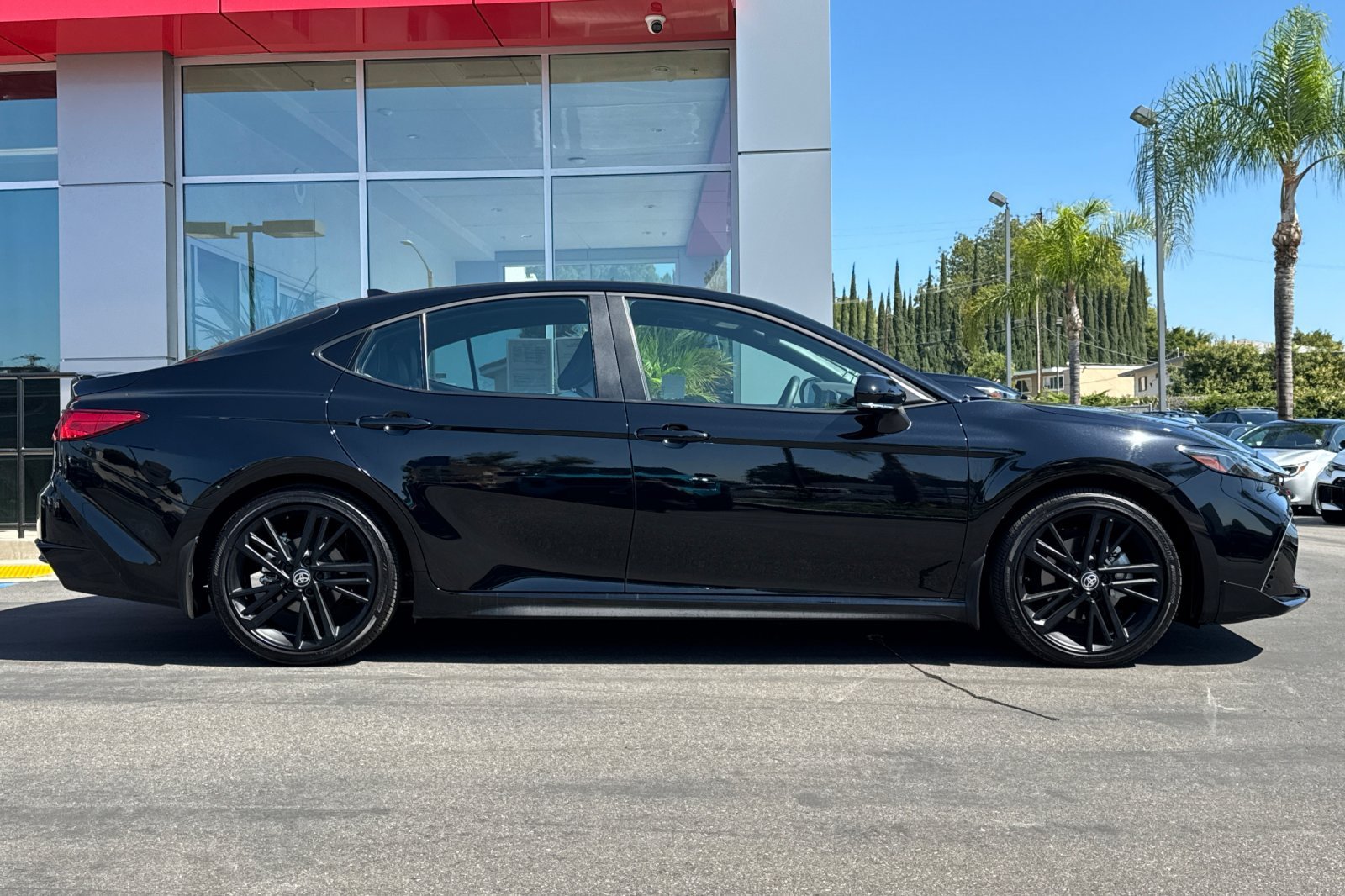 Used 2026 Black Toyota SE Nightshade image 4