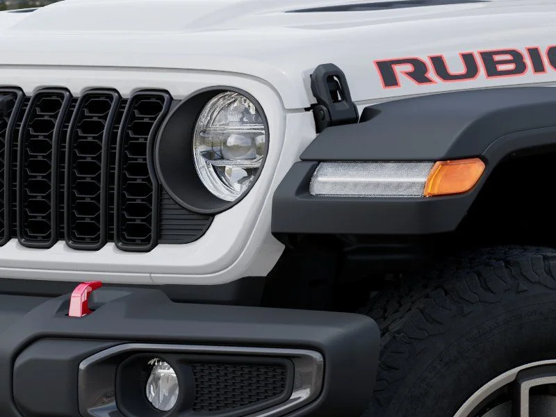 New 2026 Bright White Clear-Coat Exterior Paint Jeep Rubicon image 11