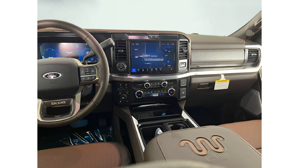 New 2026 Star White Metallic Tri-Coat Ford F-350® King Ranch® image 13
