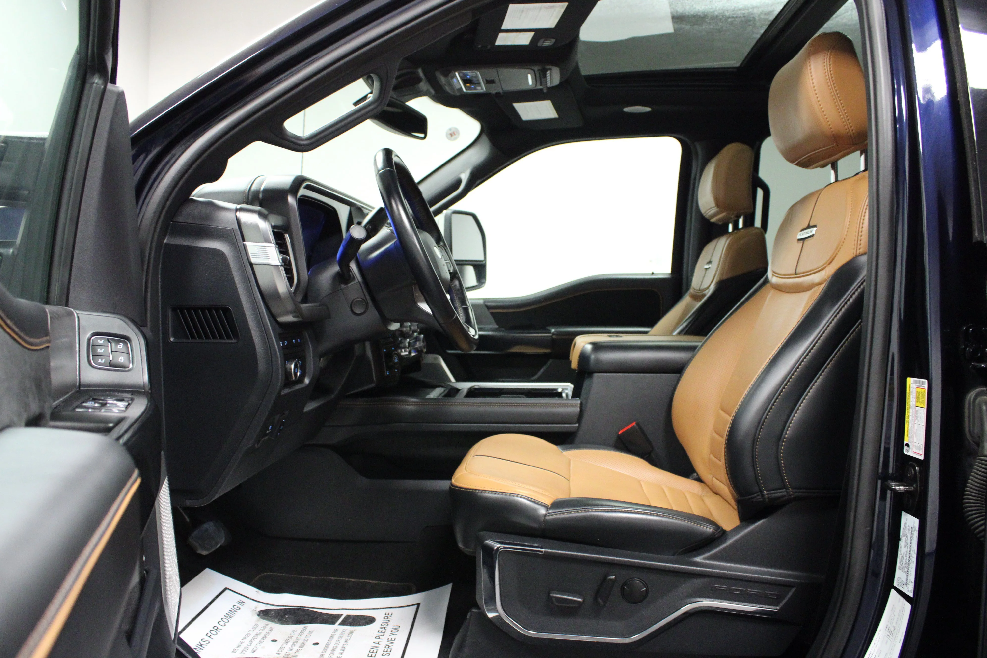 Used 2023 Antimatter Blue Metallic Ford Platinum image 12