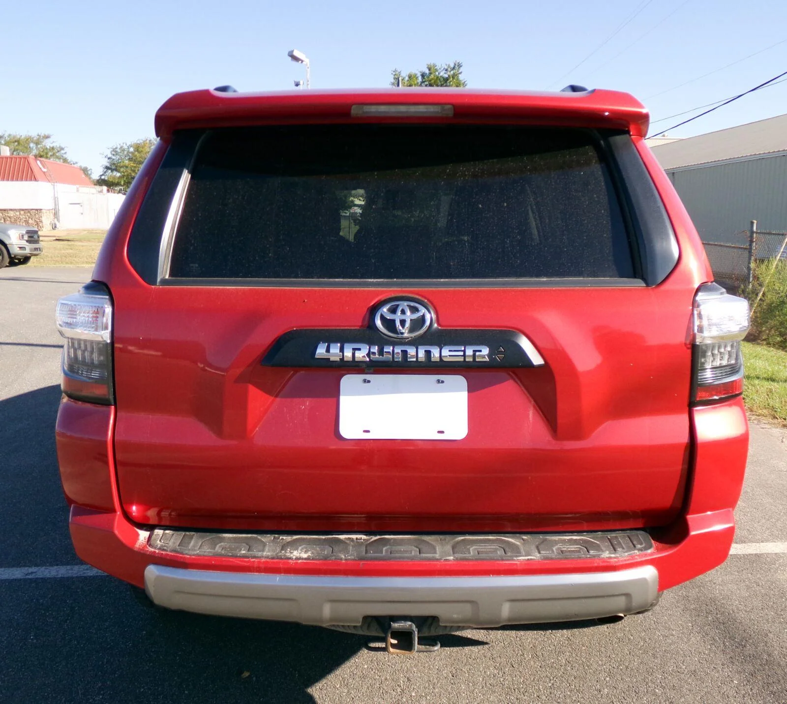 Used 2022 Barcelona Red Metallic Toyota TRD Off-Road image 3