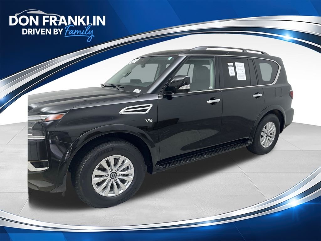 Used 2022 Black Nissan SV image 1