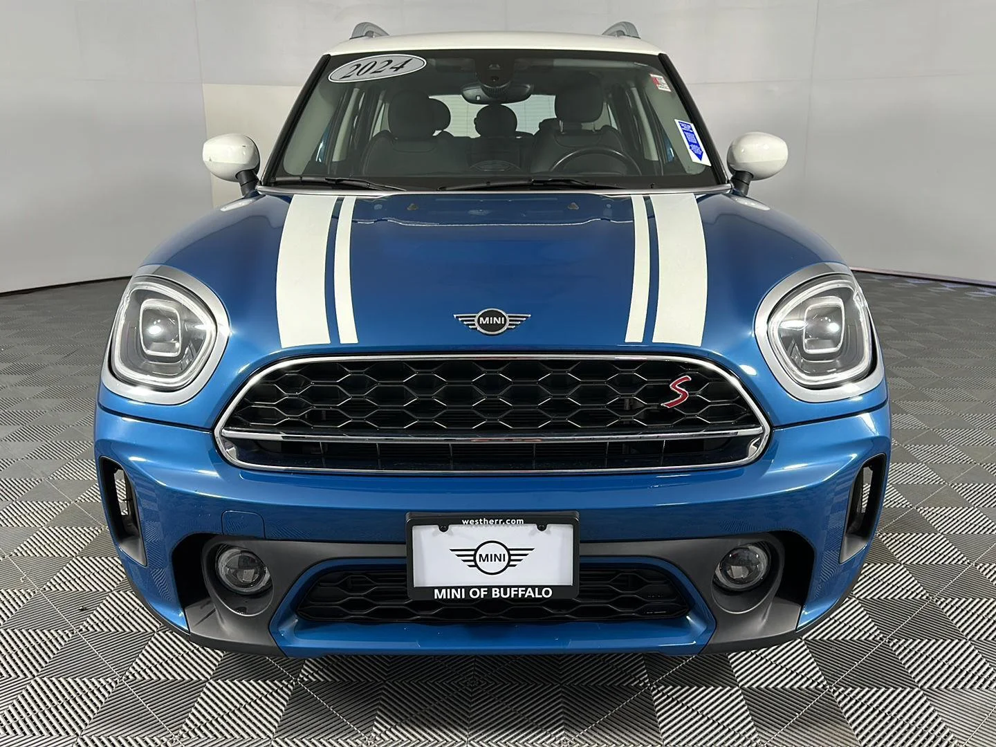 Used 2024 Island Blue Metallic MINI Cooper S image 2