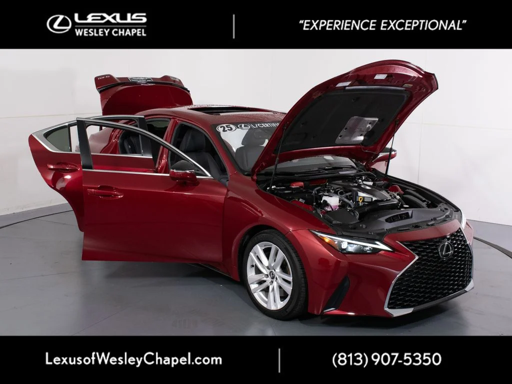 Certified Used 2025 Red Lexus 300 image 12