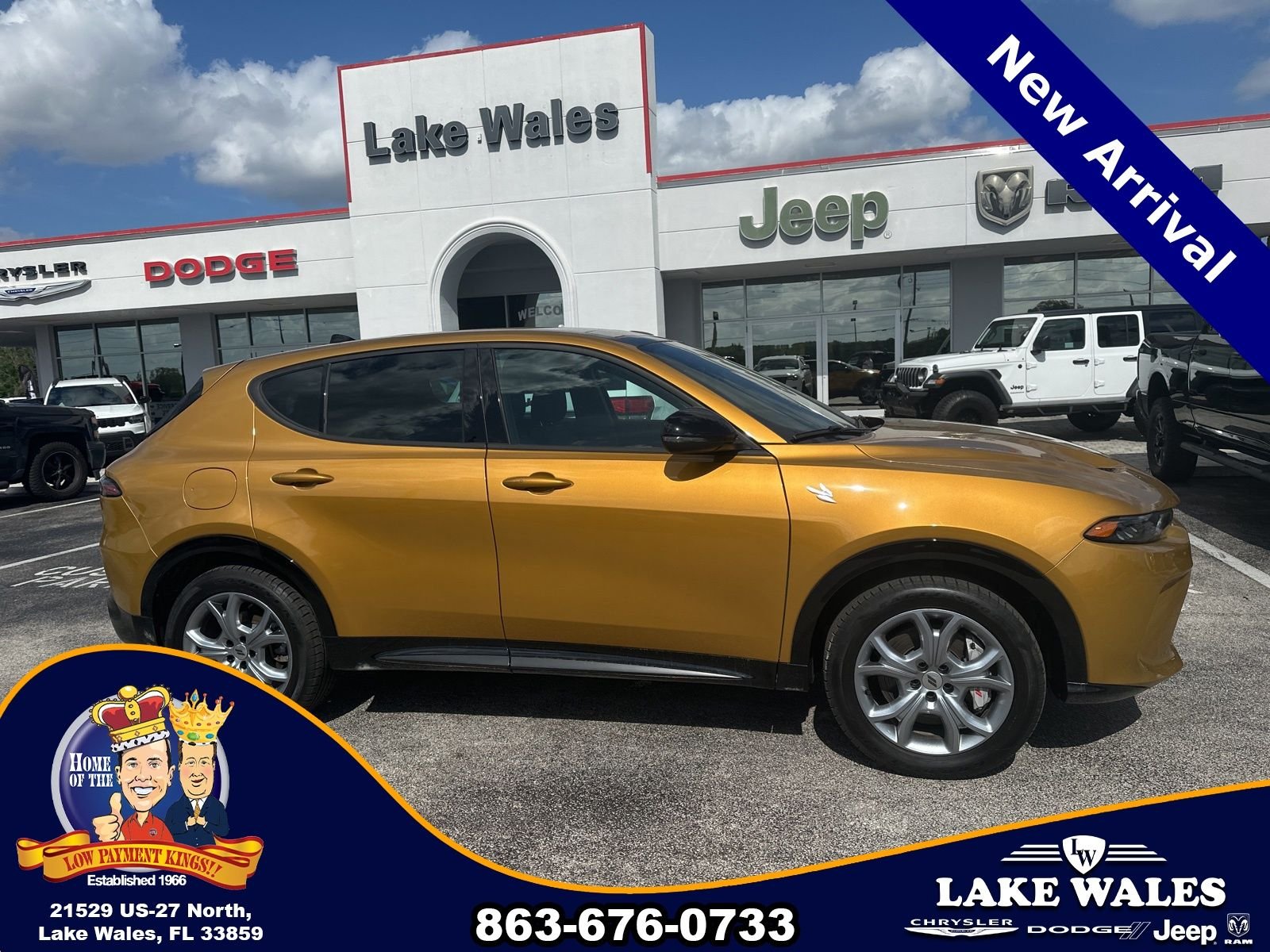 Certified 2025 Dodge Hornet R/T with VIN ZACPDFCW9S3A44864 for sale in Lake Wales, FL