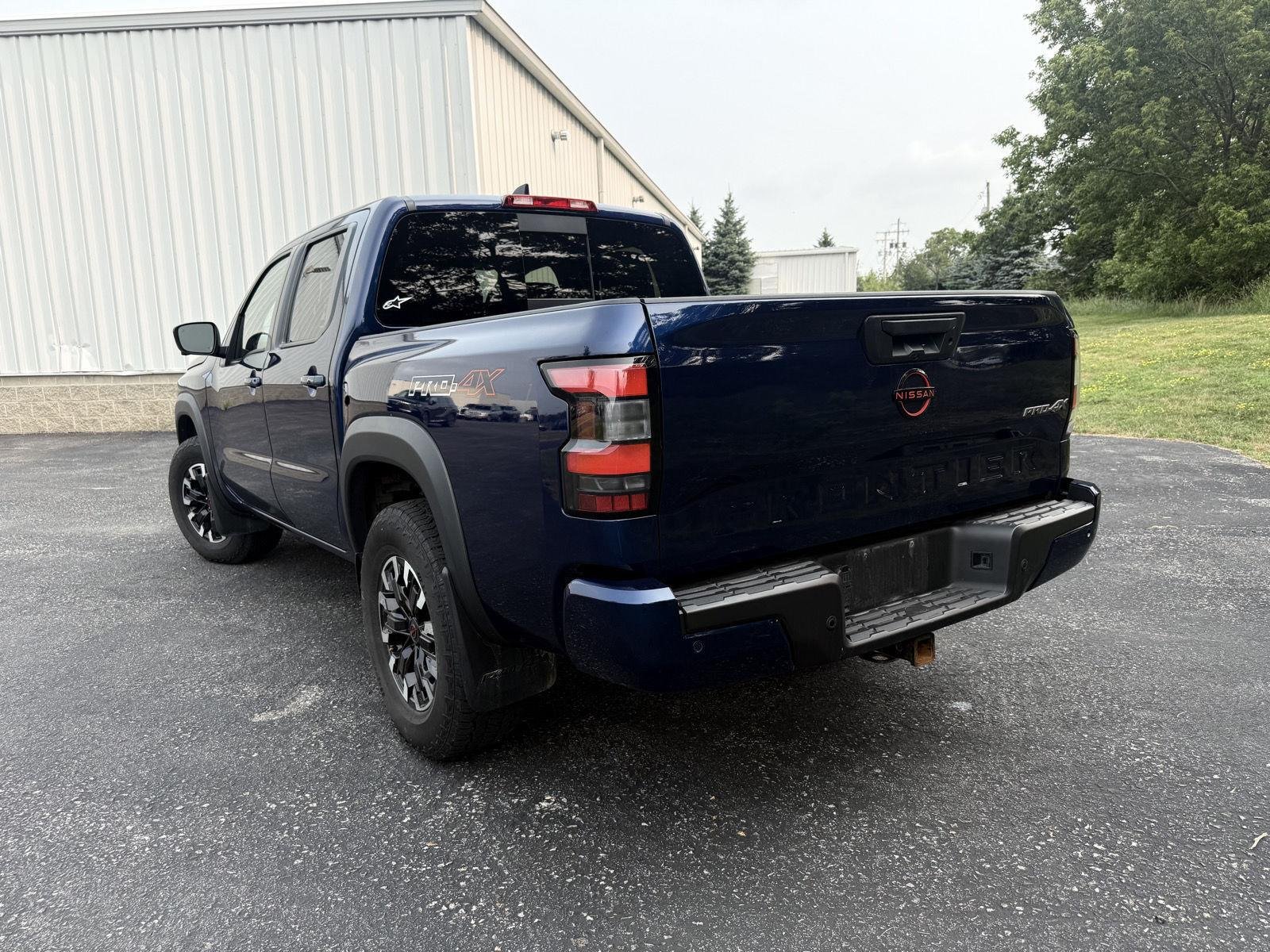 Certified Used 2023 Deep Blue Pearl Nissan PRO-4X image 2