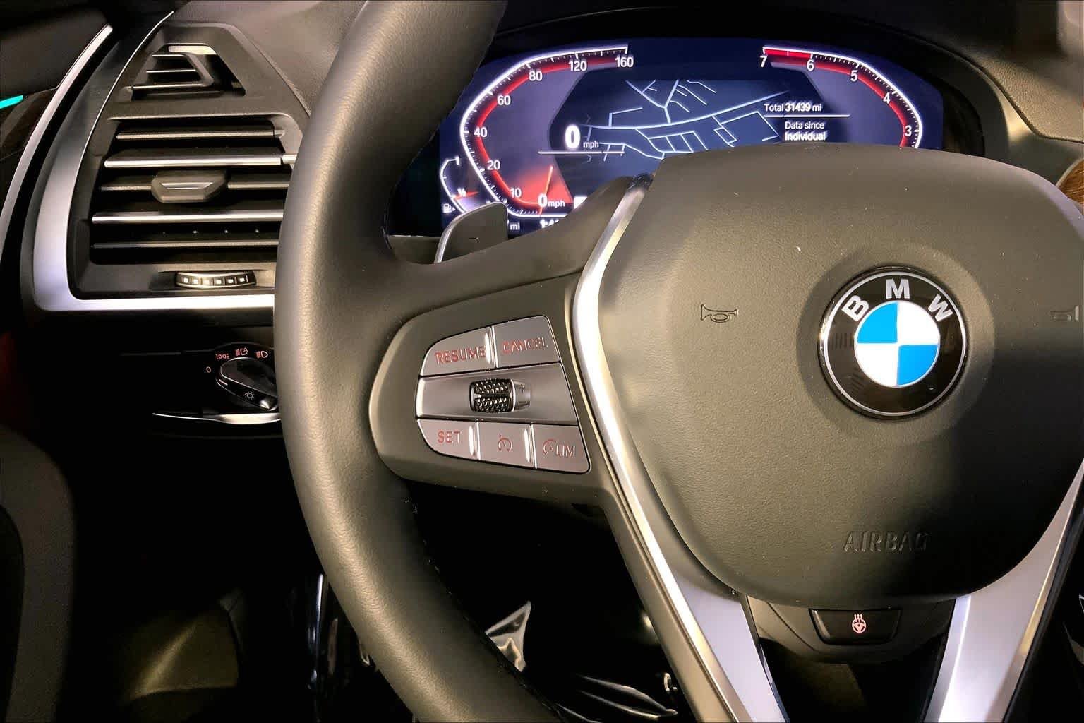 Used 2024 Black Sapphire Metallic BMW xDrive30i image 24