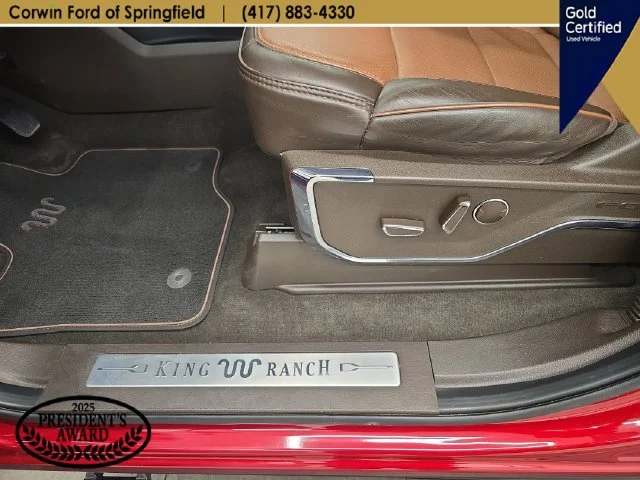 Used 2023 Rapid Red Metallic Tinted Clearcoat Ford King Ranch image 41