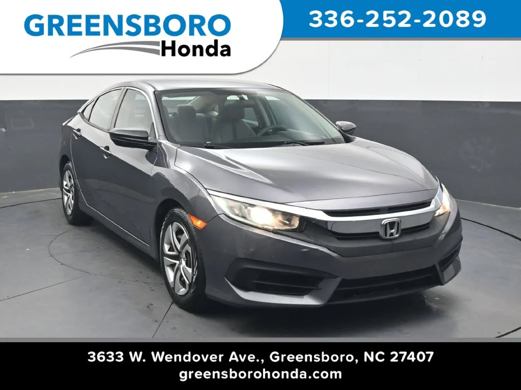 Certified Used 2018 Lunar Silver Metallic Honda LX image 1