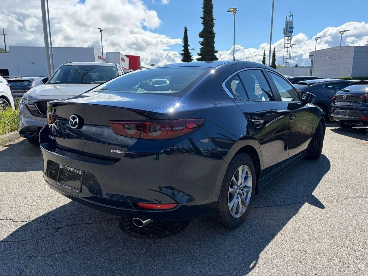 Used 2021 Deep Crystal Blue Mica Mazda GS image 7