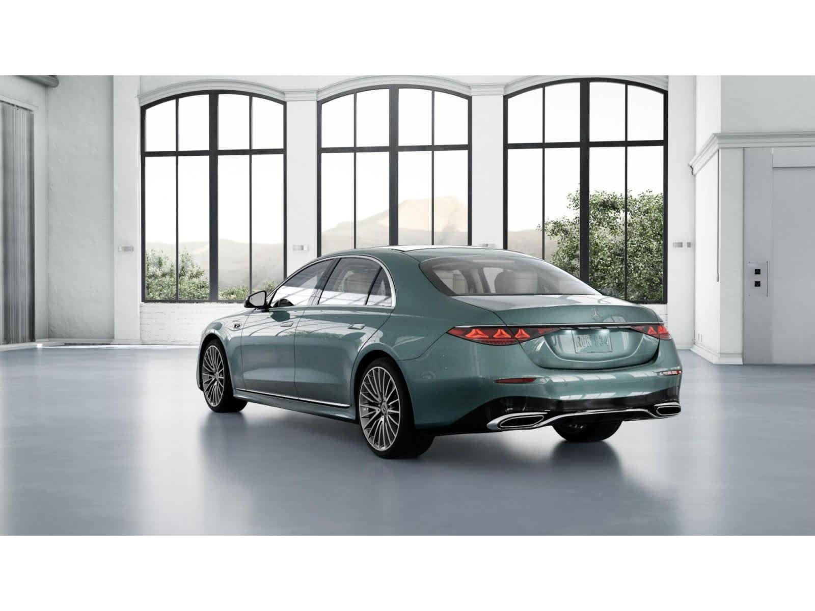 New 2027 Verde Silver Metallic Mercedes-Benz S 500 image 27