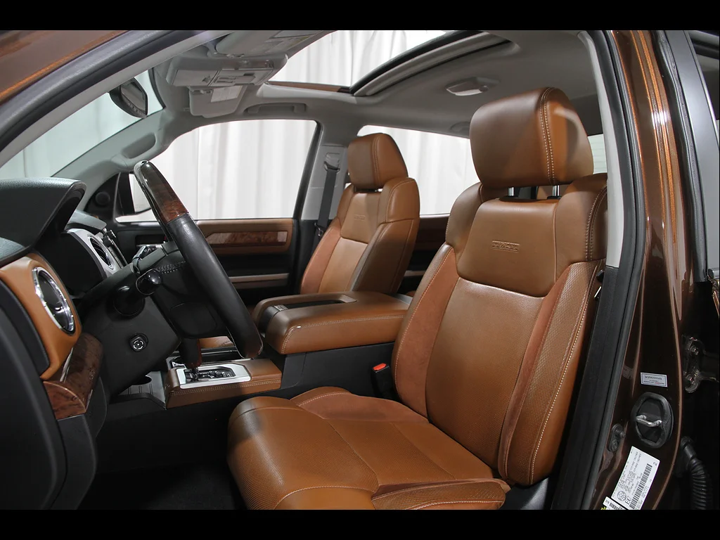 Used 2017 Sunset Bronze Mica Toyota 1794 Edition CrewMax 4x4 image 5