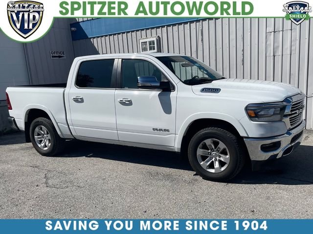 Used 2020 Bright White Clearcoat Ram Laramie image 1