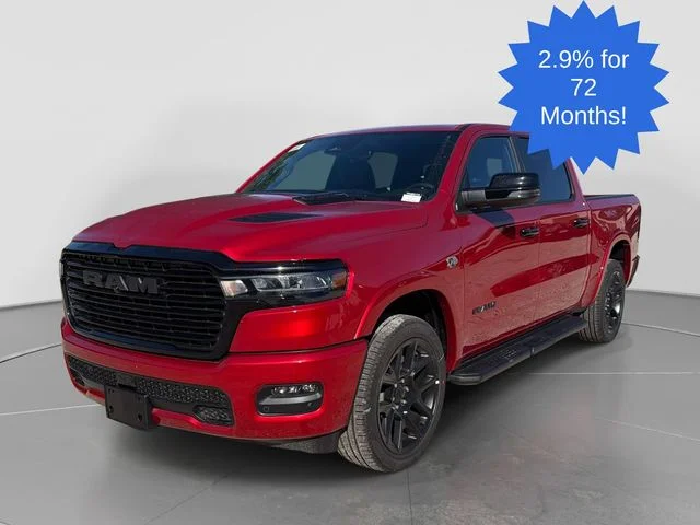New 2026 Molten Red Pearl-Coat Exterior Paint RAM Laramie image 12
