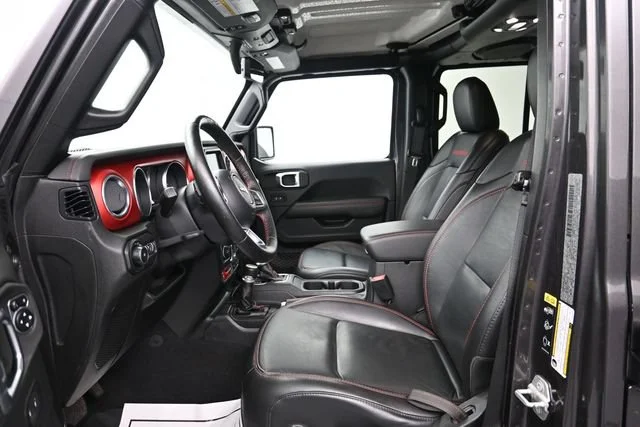 Used 2020 Granite Crystal Metallic Clearcoat Jeep Rubicon image 10