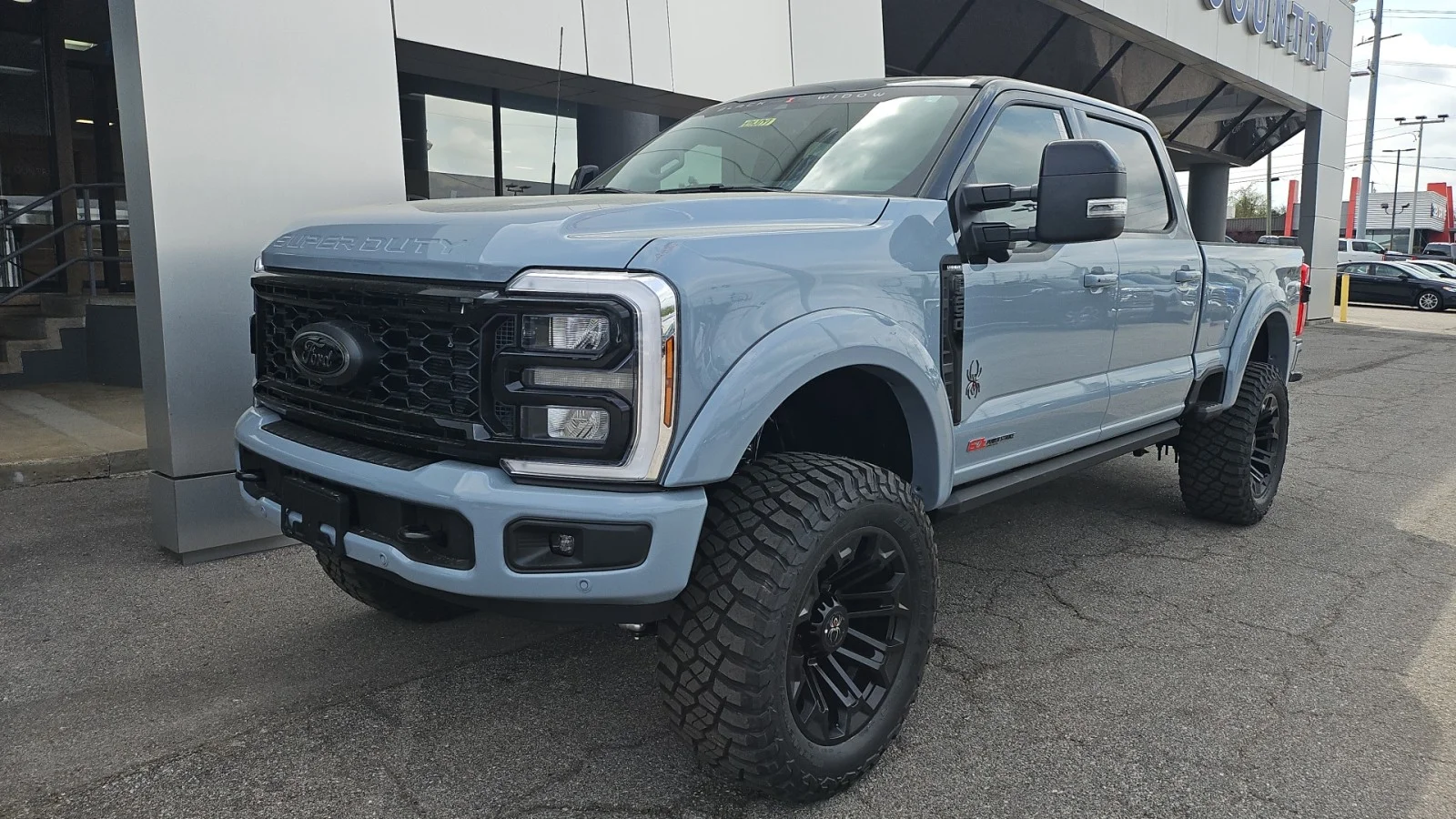 New 2026 Glacier Gray Metallic Tri-Coat Ford Black Widow 4WD image 4