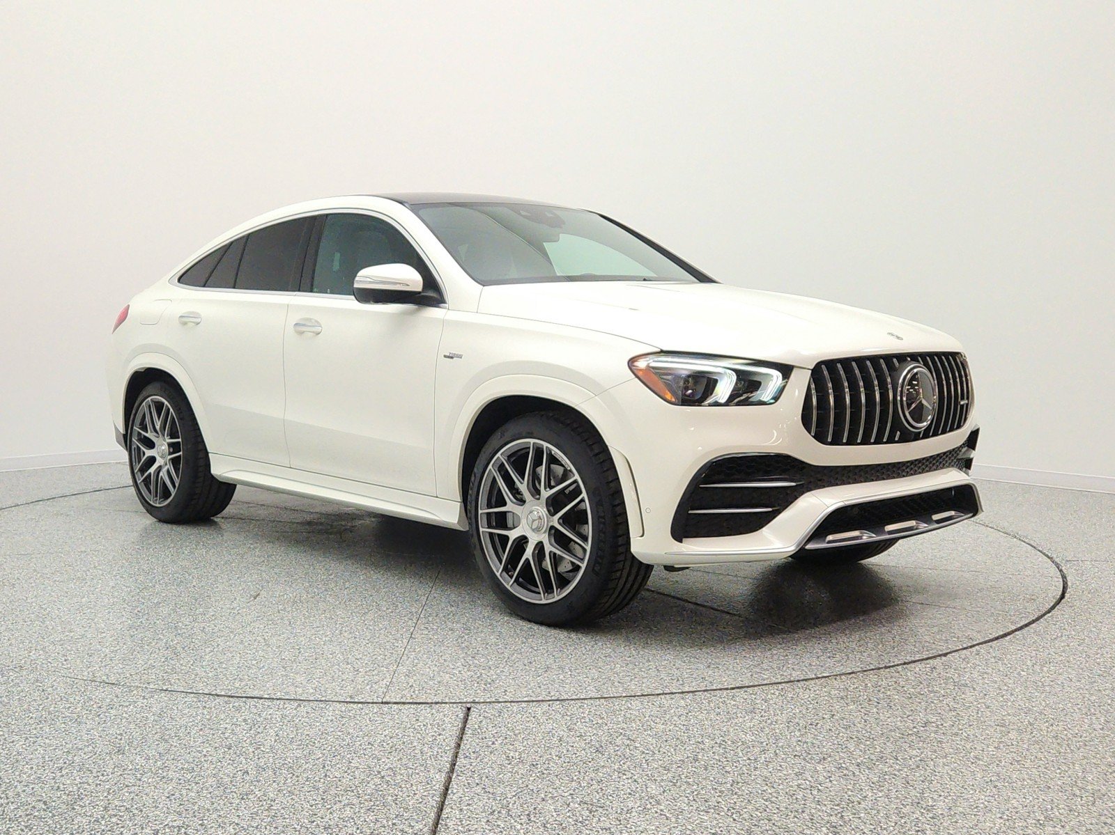 Certified Used 2023 MANUFAKTUR Diamond White Metallic Mercedes-Benz AMG® GLE 53 4MATIC Coupe image 3