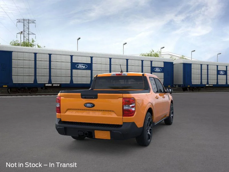 New 2026 Orange Fury Metallic Tri-Coat Ford Lariat image 8