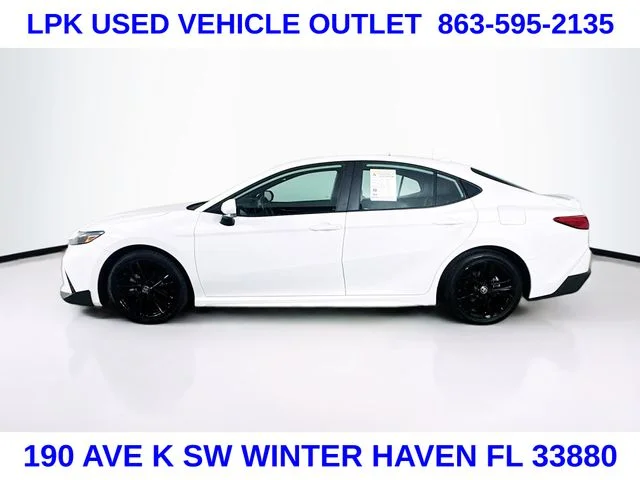 Used 2025 White Toyota SE image 4