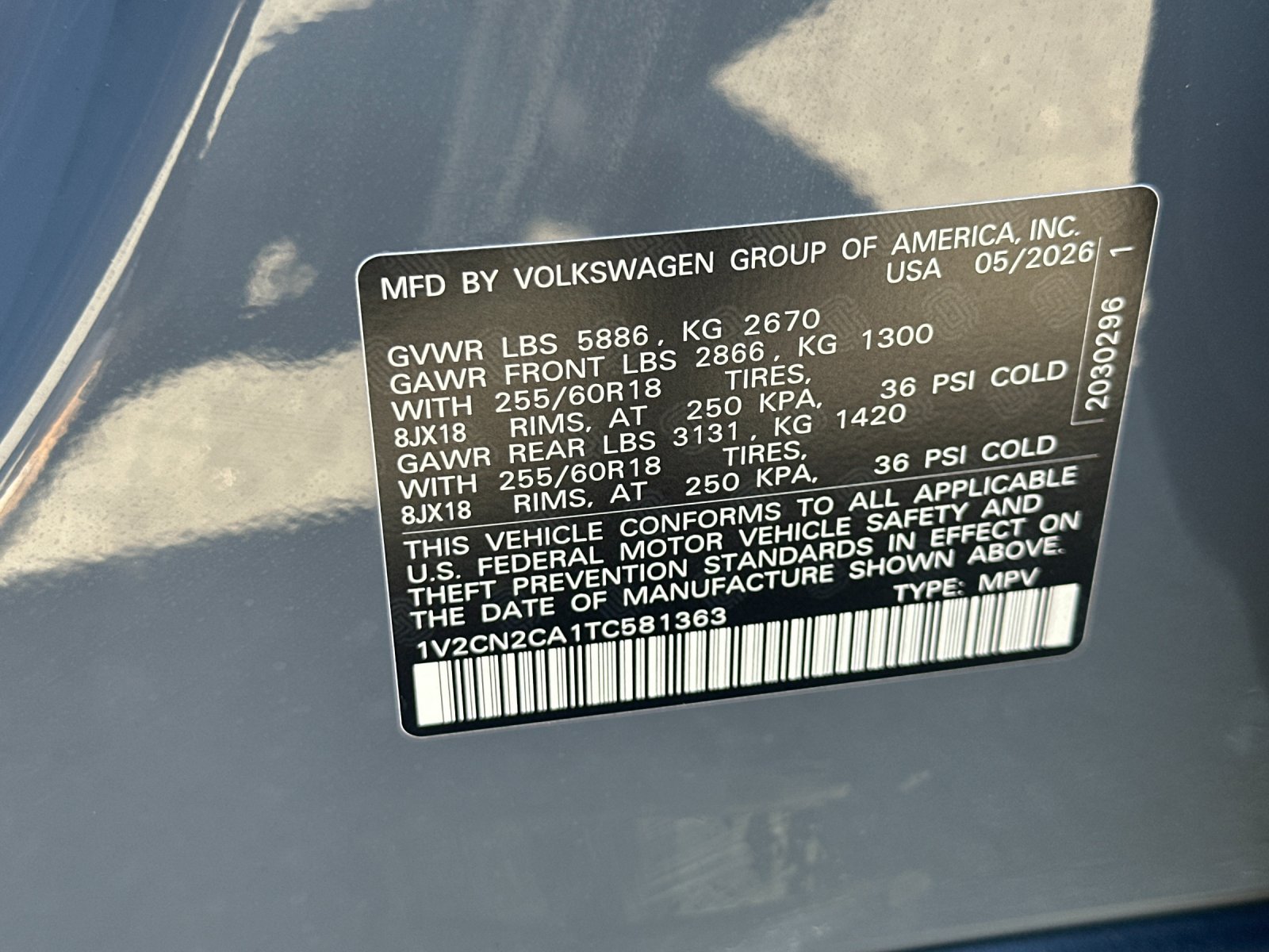 New 2026 Pure Gray Volkswagen 2.0T Peak Edition image 26