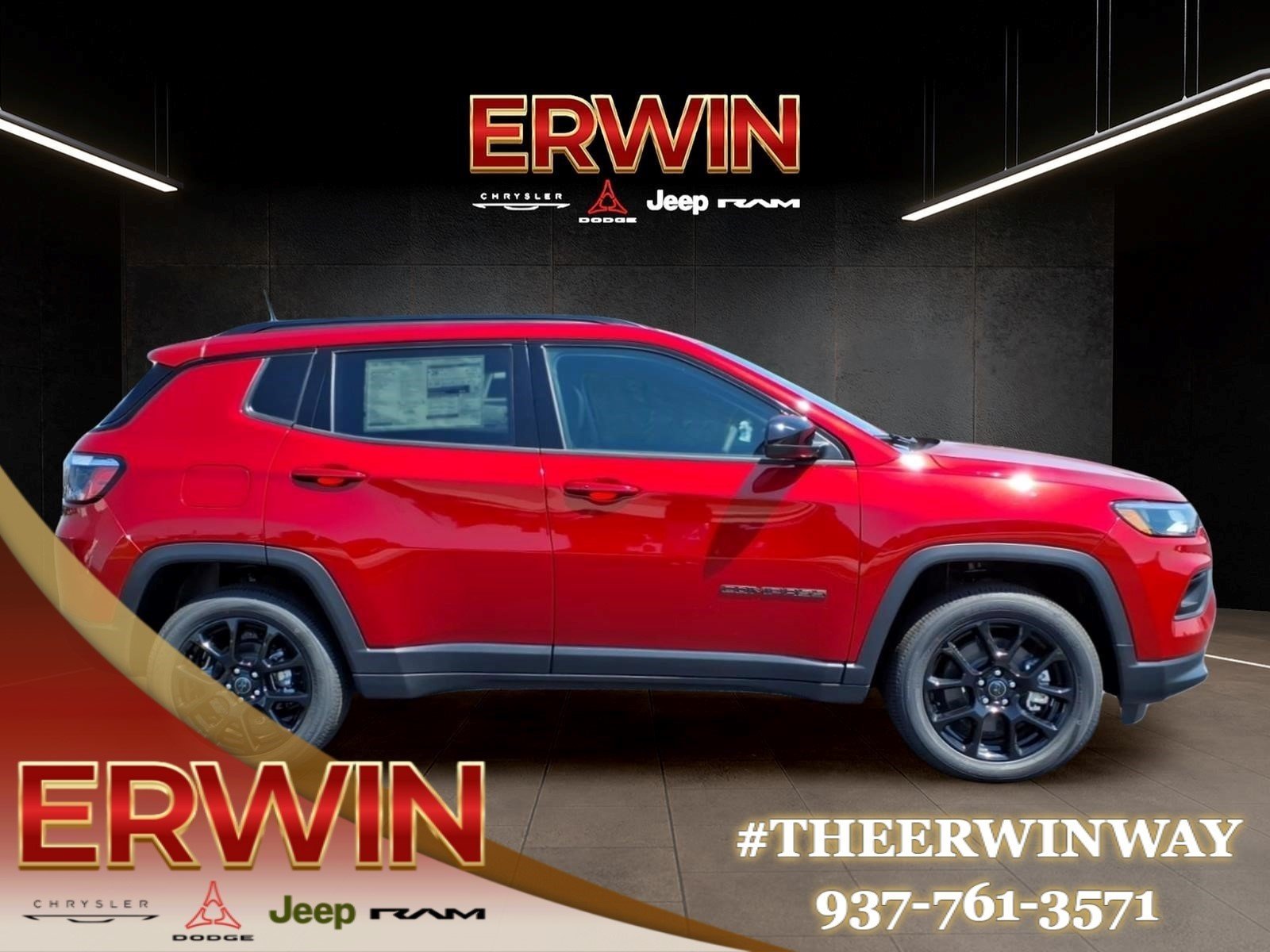New 2026 Red Hot Pearl-Coat Exterior Paint Jeep Latitude image 6
