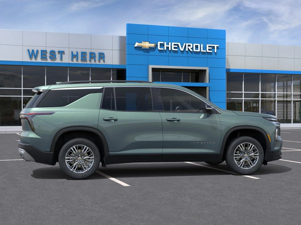 New 2027 Trillium Green Metallic Chevrolet LT image 5