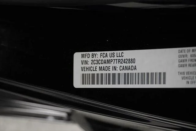 New 2026 Diamond Black Crystal Pearlcoat Dodge Scat Pack Plus image 38