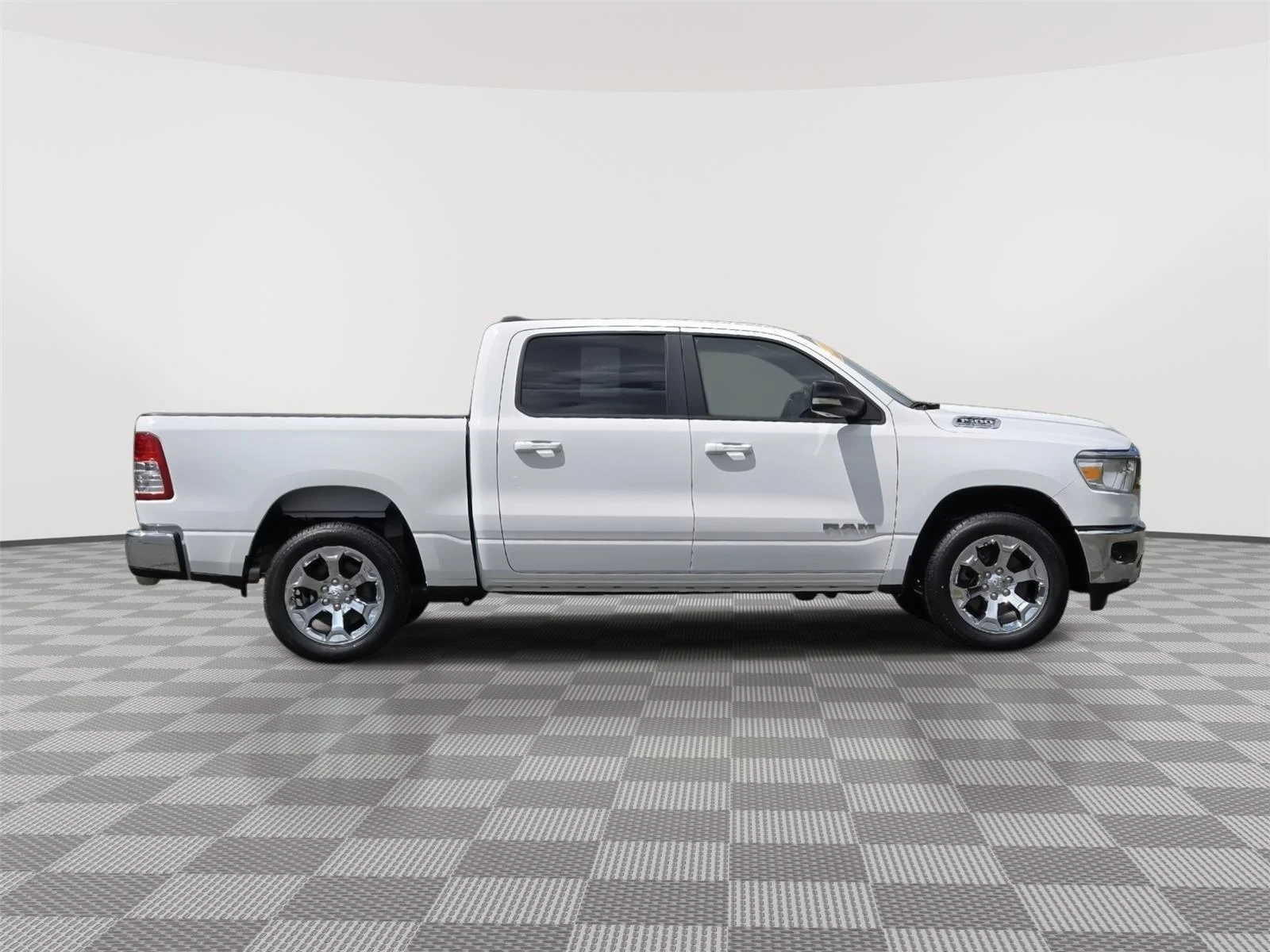 Used 2022 Bright White Clearcoat Ram Big Horn image 8