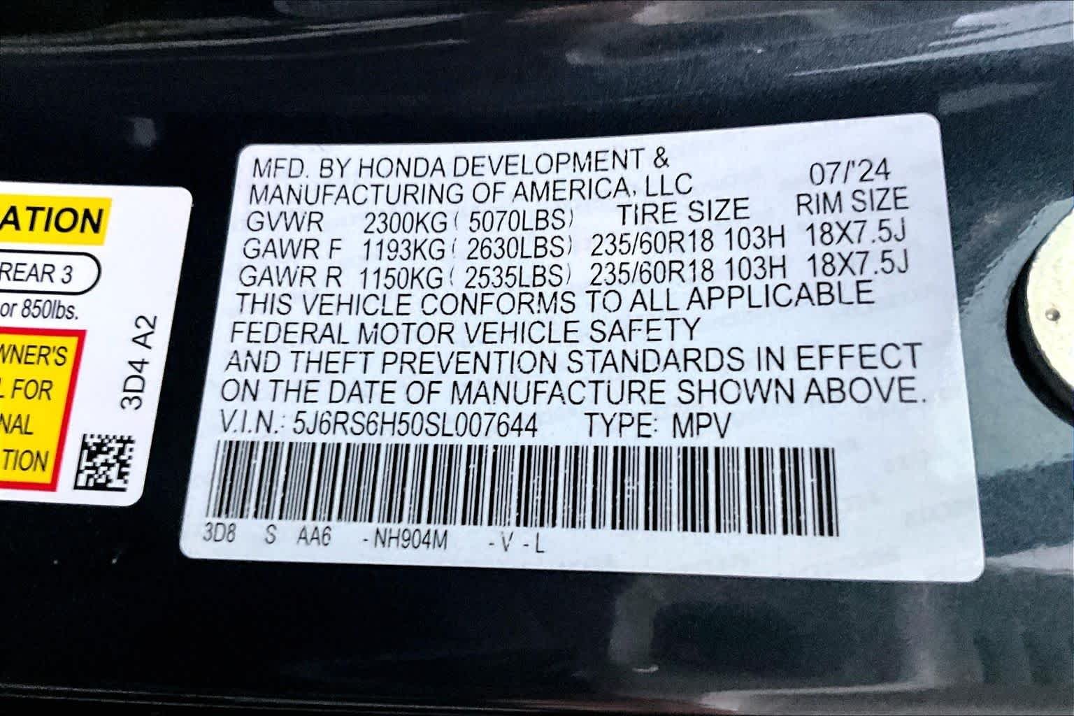 Used 2025 Meteorite Gray Metallic Honda Sport image 34